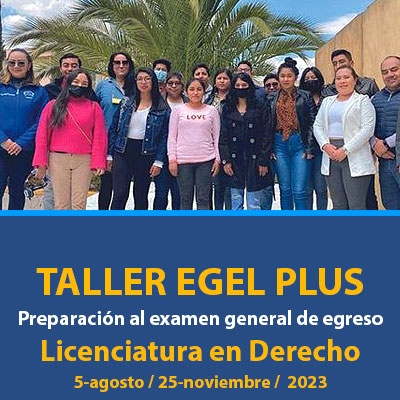 Taller EGEL-PLUS Derecho 2023-B