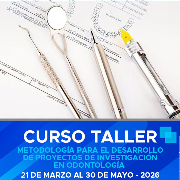 Curso Taller Metodología Proyectos de Odontología